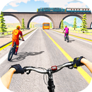 Extreme Bicycle Racing 2019: Highway City Rider APK