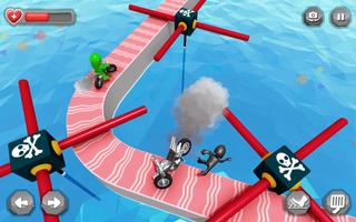 2 Schermata Fun Bike Race 3D