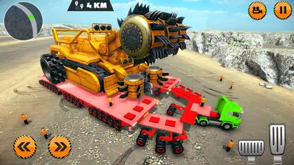 Descargar APK de Heavy Cargo Trailer Truck Simulator 2019: Oversize