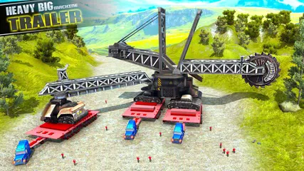 Descargar APK de Heavy Cargo Trailer Truck Simulator 2019: Oversize