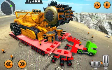 Descargar APK de Heavy Cargo Trailer Truck Simulator 2019: Oversize