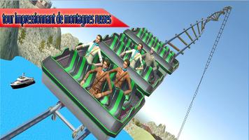 Merveilleux roller coaster 3D. capture d'écran 3