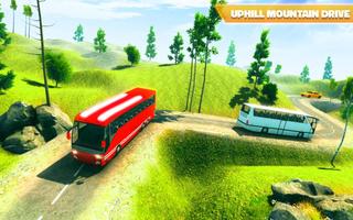 Offroad Bus Hill Driving Sim Affiche