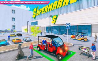 2 Schermata Shopping Mall Taxi Driving 2018: Family Car Game