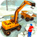 Snow Excavator Simulator 2019: Real Snow Plow Game APK