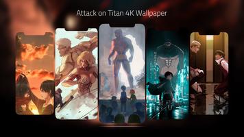 Attack on Titan 4K Wallpaper capture d'écran 3