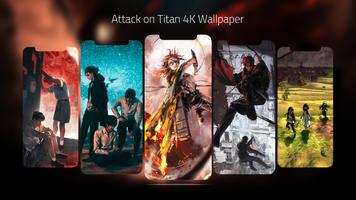 Attack on Titan 4K Wallpaper capture d'écran 1
