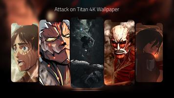 Attack on Titan 4K Wallpaper capture d'écran 2