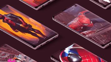 Spider 4K Man Wallpaper पोस्टर