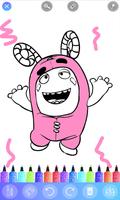 برنامه‌نما Oddbods Coloring book عکس از صفحه