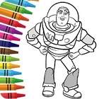 Buzz Toy Coloring icône