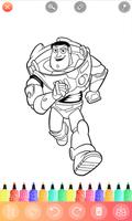 Buzz Toy Coloring Ekran Görüntüsü 2