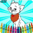Kitty Cat Coloring Page APK