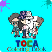 ”Coloring Book Toca Life