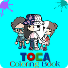 Coloring Book Toca Life アイコン