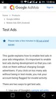 برنامه‌نما Testing Ads عکس از صفحه