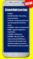 Nokia All Android Mobile Secret Codes Ekran Görüntüsü 3