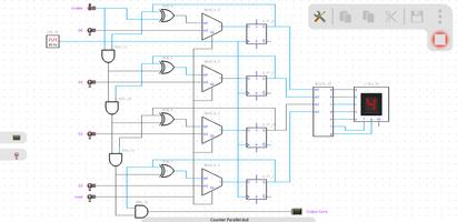 Digital Circuit Simulator Screenshot 2