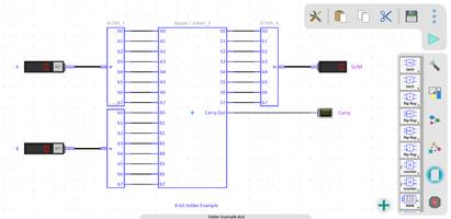 Digital Circuit Simulator скриншот 3