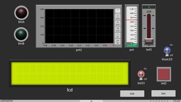 HMI Control Panel โปสเตอร์