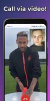 Neymar Fake Video Call & Chat syot layar 1