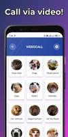 Funny Animals Fake Call & Chat ảnh chụp màn hình 1