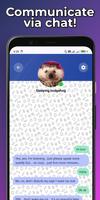 Funny Animals Fake Call & Chat ảnh chụp màn hình 2