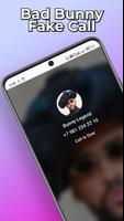 Bad Bunny Fake Video Call Chat-poster