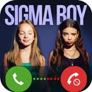 Sigma Boy Song Fake Call Chat aplikacja