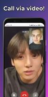Jungkook KPop Fake Call & Chat screenshot 1