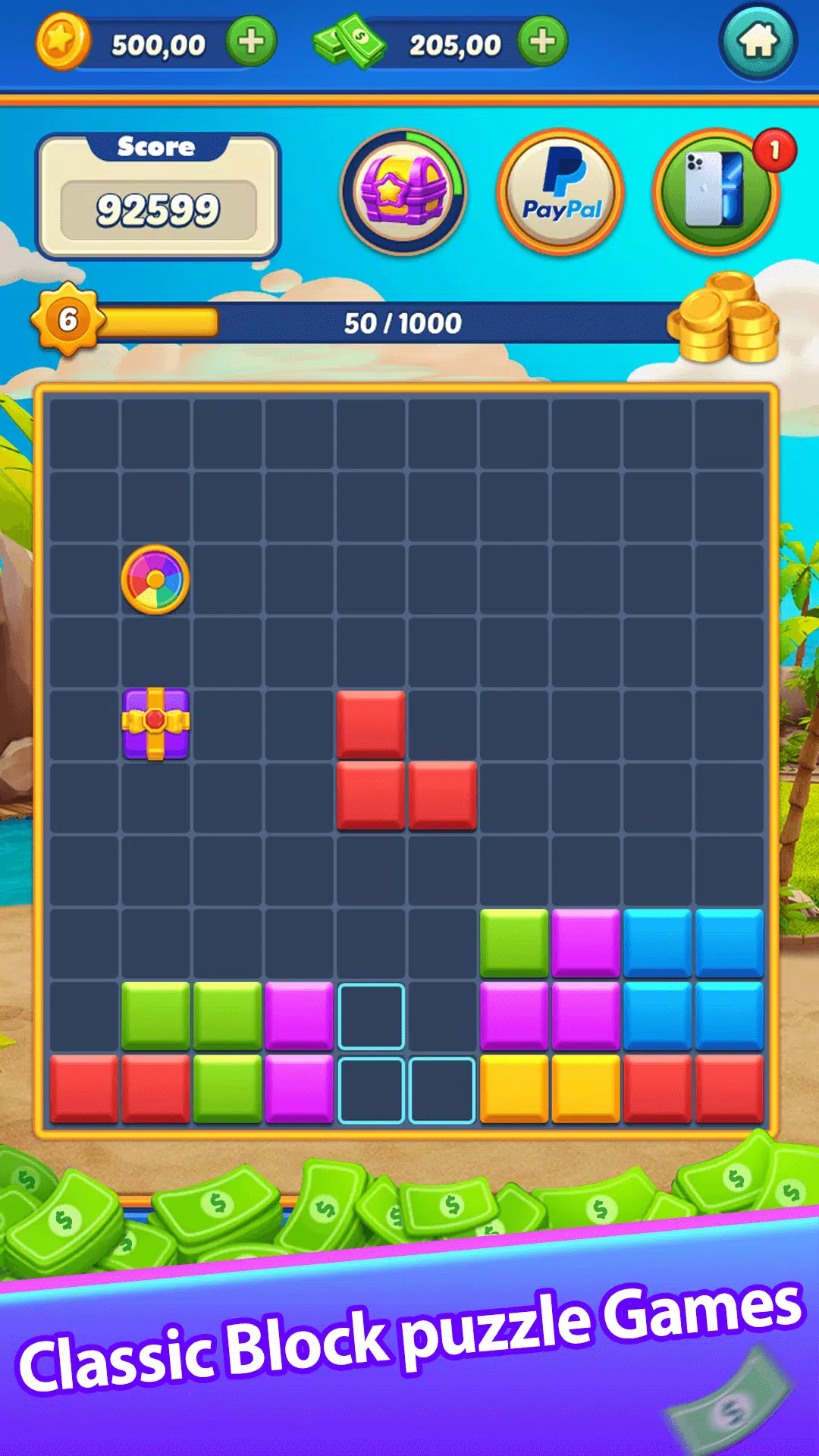 lucky block? - online puzzle