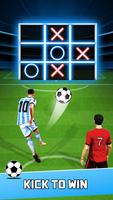 Tic Tac Toe- XOXO Football 3D Plakat