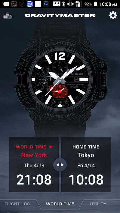 g shock connect to android