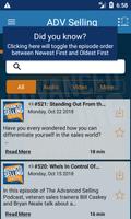 Advanced Selling Podcast screenshot 1