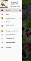 Recettes de casseroles capture d'écran 1