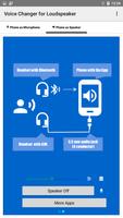 Voice Changer for Loudspeaker capture d'écran 1