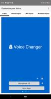 Voice Changer for Call Cartaz