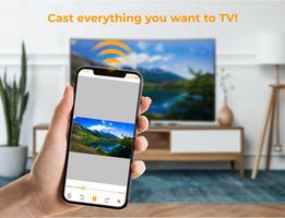 Cast to TV: Chromecast Affiche