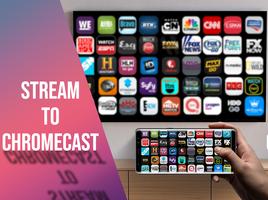 Cast to TV & Screen Mirroring, IPTV, Streaming ảnh chụp màn hình 1