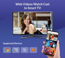 Cast to TV - Web Video Cast पोस्टर