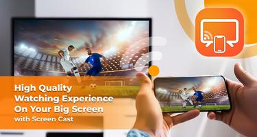 Screen Mirroring: Cast to TV الملصق