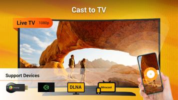 Cast Video/Picture/Music to TV poster