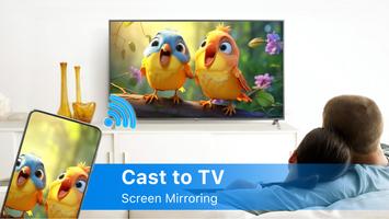 Cast to TV - Screen Mirroring постер