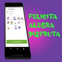 Stickers Feliz Cumpleaños syot layar 2
