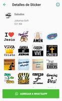 Stickers Cristianos 4 ภาพหน้าจอ 1