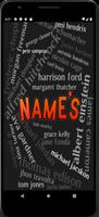 Name's: First Name Quiz poster