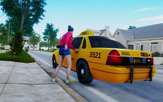 Taxi Games: Car Parking Games постер