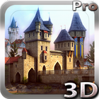 Castle 3D Pro live wallpaper icône