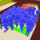 Crowd Runner 3d - Red Vs Blue icon