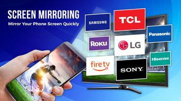 Cast to TV & Screen Mirroring โปสเตอร์